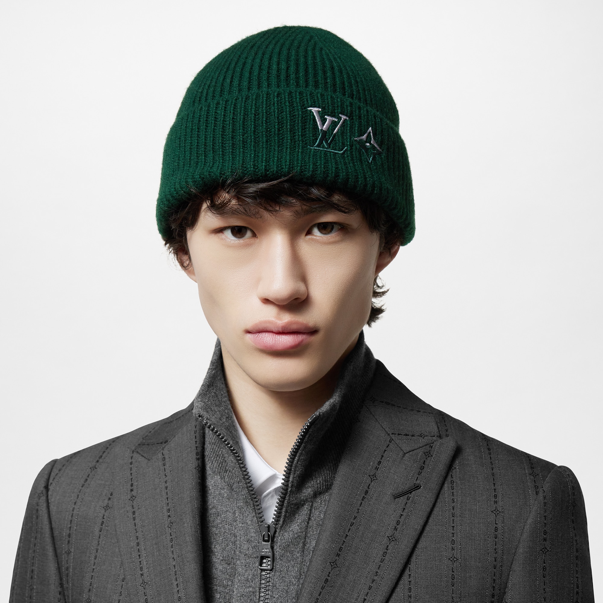 LV Dual Beanie S00 - Men - Accessories | LOUIS VUITTON ®